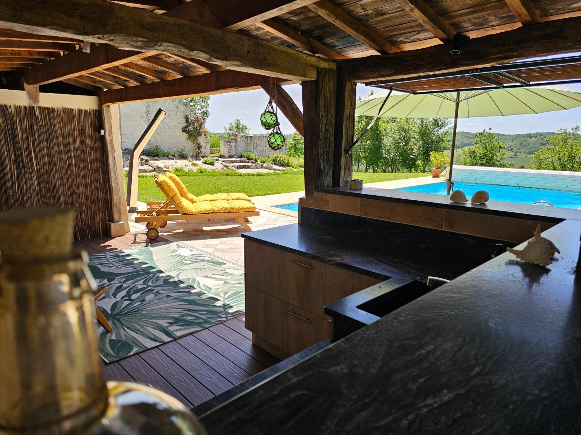 Le Gîte du Souffle des Anges Sauveterre  Extérieur photo
